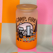 Load image into Gallery viewer, Camp Fire Squad Glass Libbey Cup
