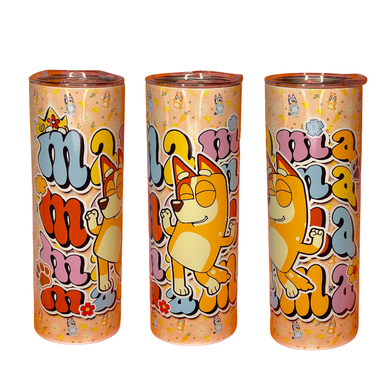 Bluey Mama 20oz Skinny Tumbler