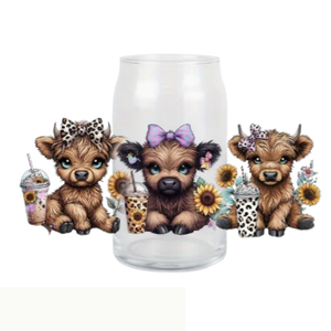 Cute Highland Cow Libbey Cup