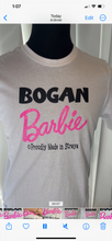 Load image into Gallery viewer, Bogan Barbie Tshirt
