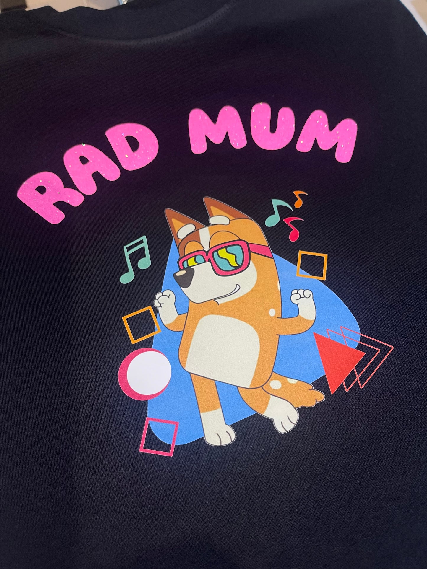 Chilli Bluey Mum Tshirt Bluey Mama Tshirt