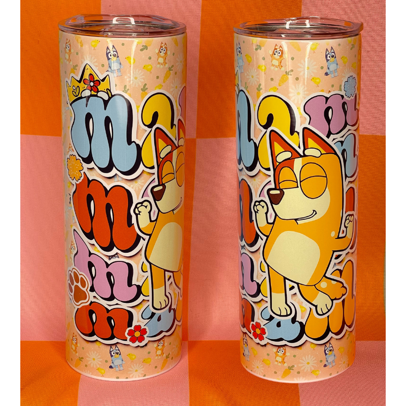 Bluey Mama 20oz Skinny Tumbler