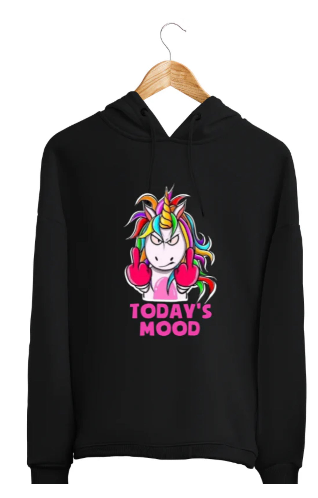 Today’s Mood Unicorn Hoodie