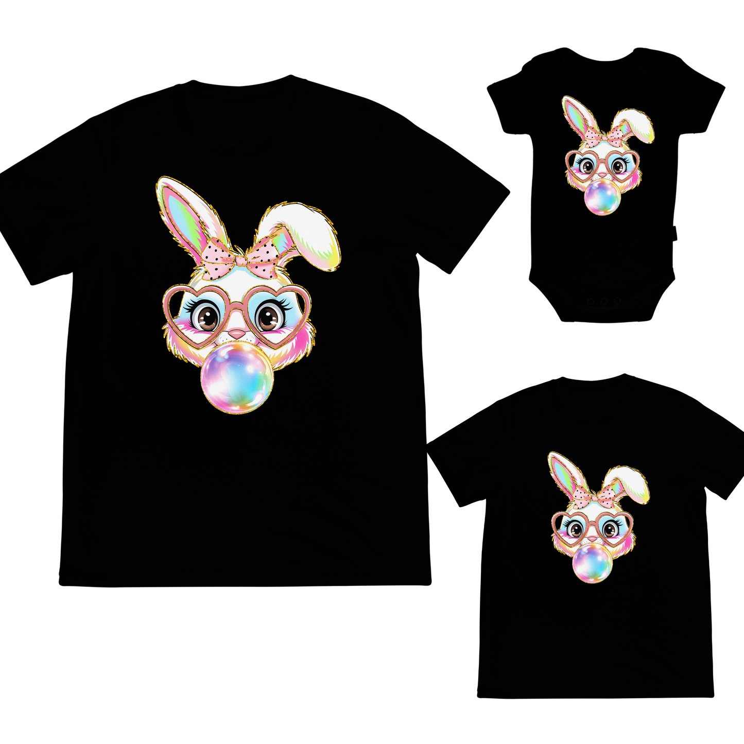 Cute Bunny Onesie or Kids Tshirt