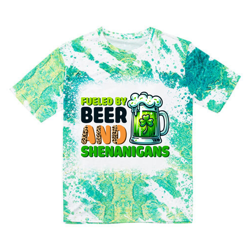 Fueled by Beer and Shenanigans Tshirt