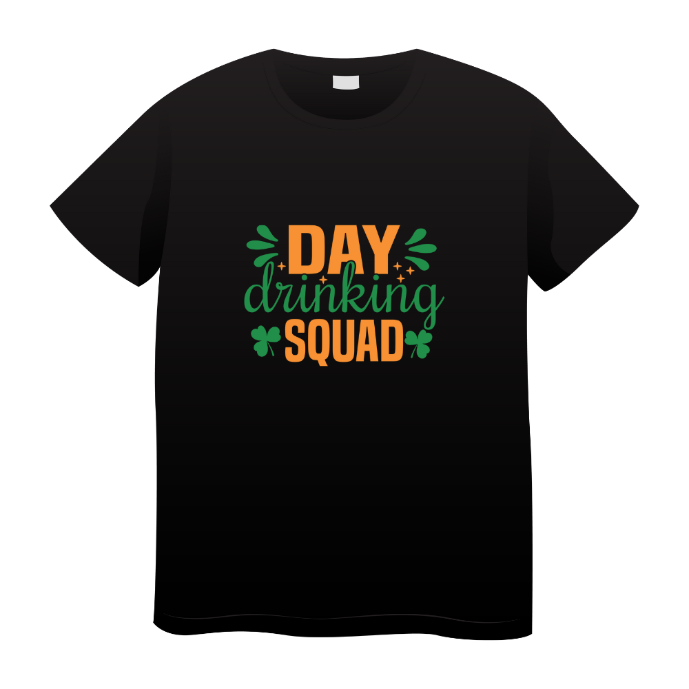 St Patricks Day Drinking Squad - Day Drinking Squad Tshirts