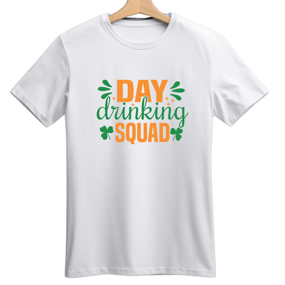 St Patricks Day Drinking Squad - Day Drinking Squad Tshirts