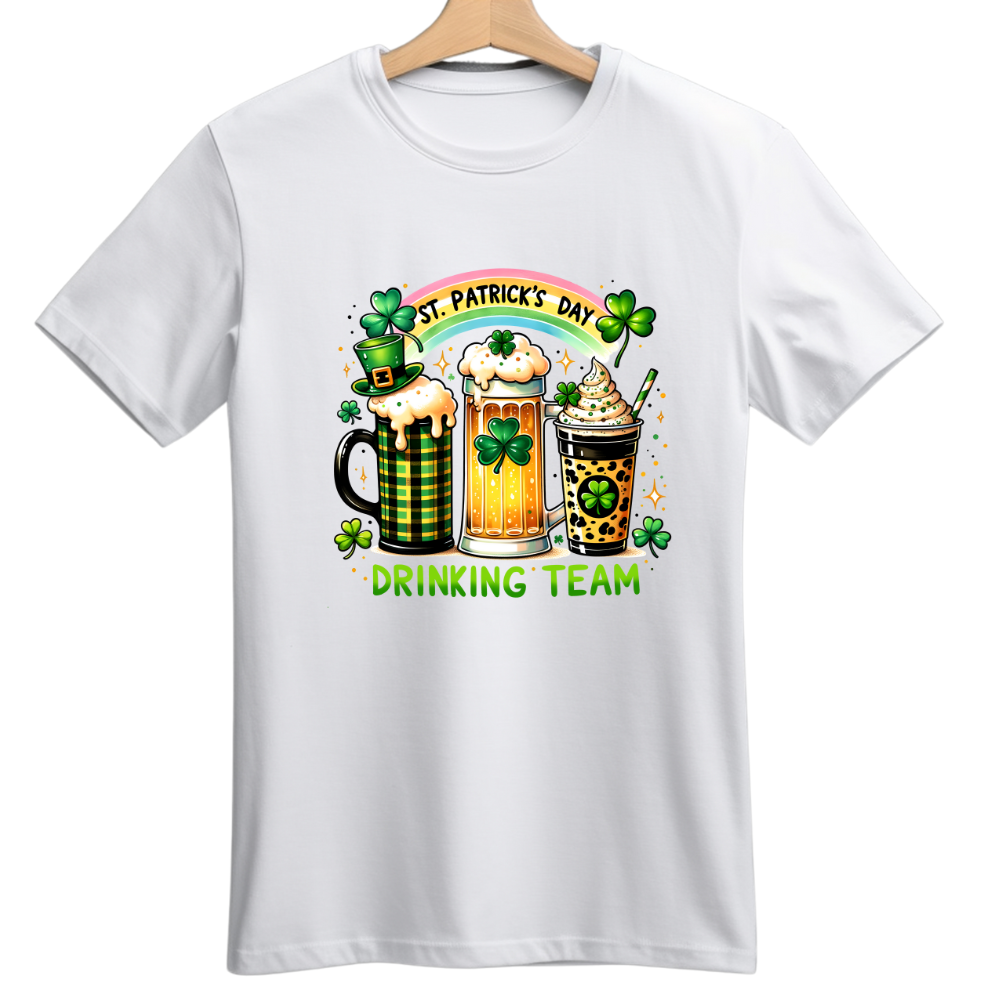 St Patricks Day Drinking Team Tshirts