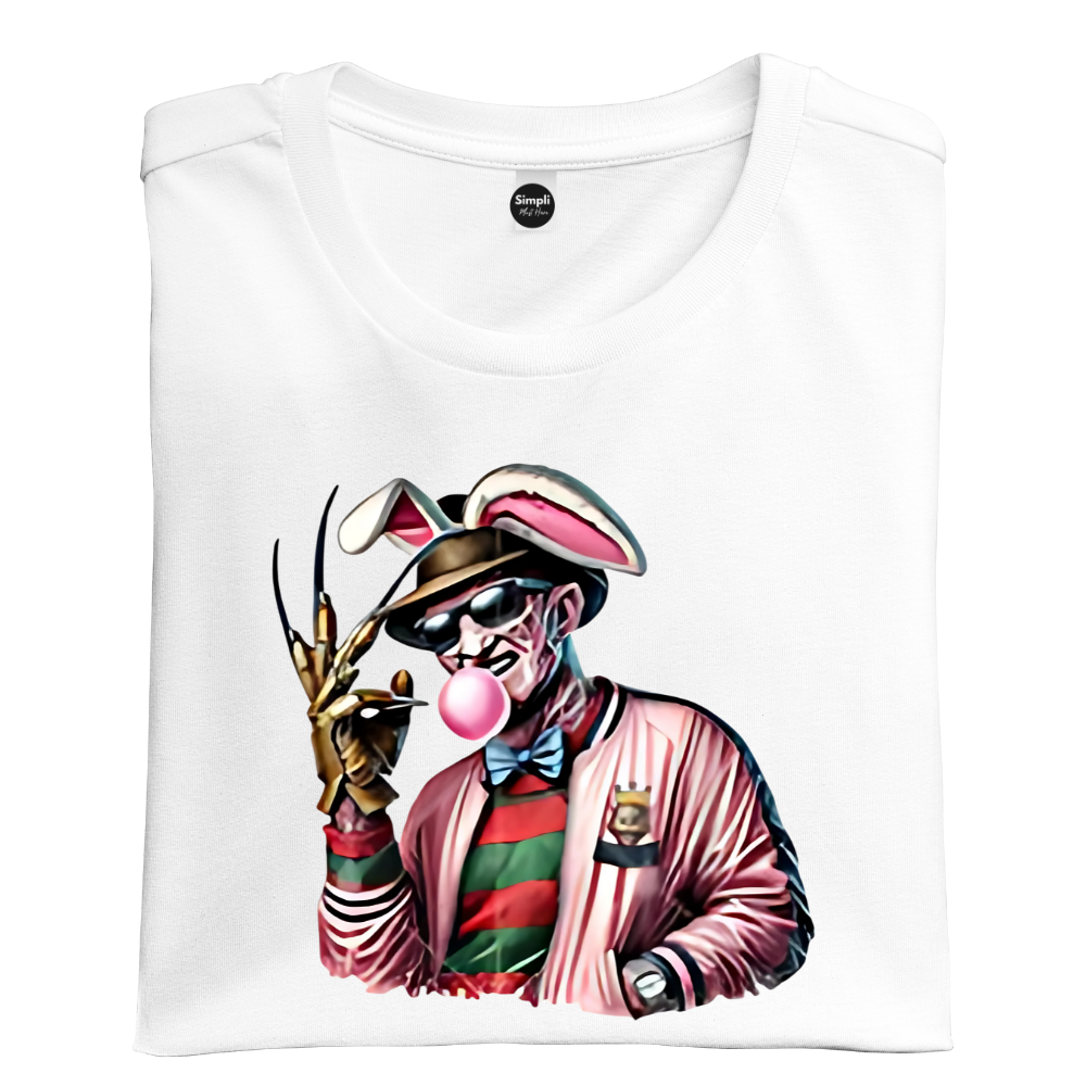 Freddyy Kruger Tshirt Easter Horror Easter Tshirt