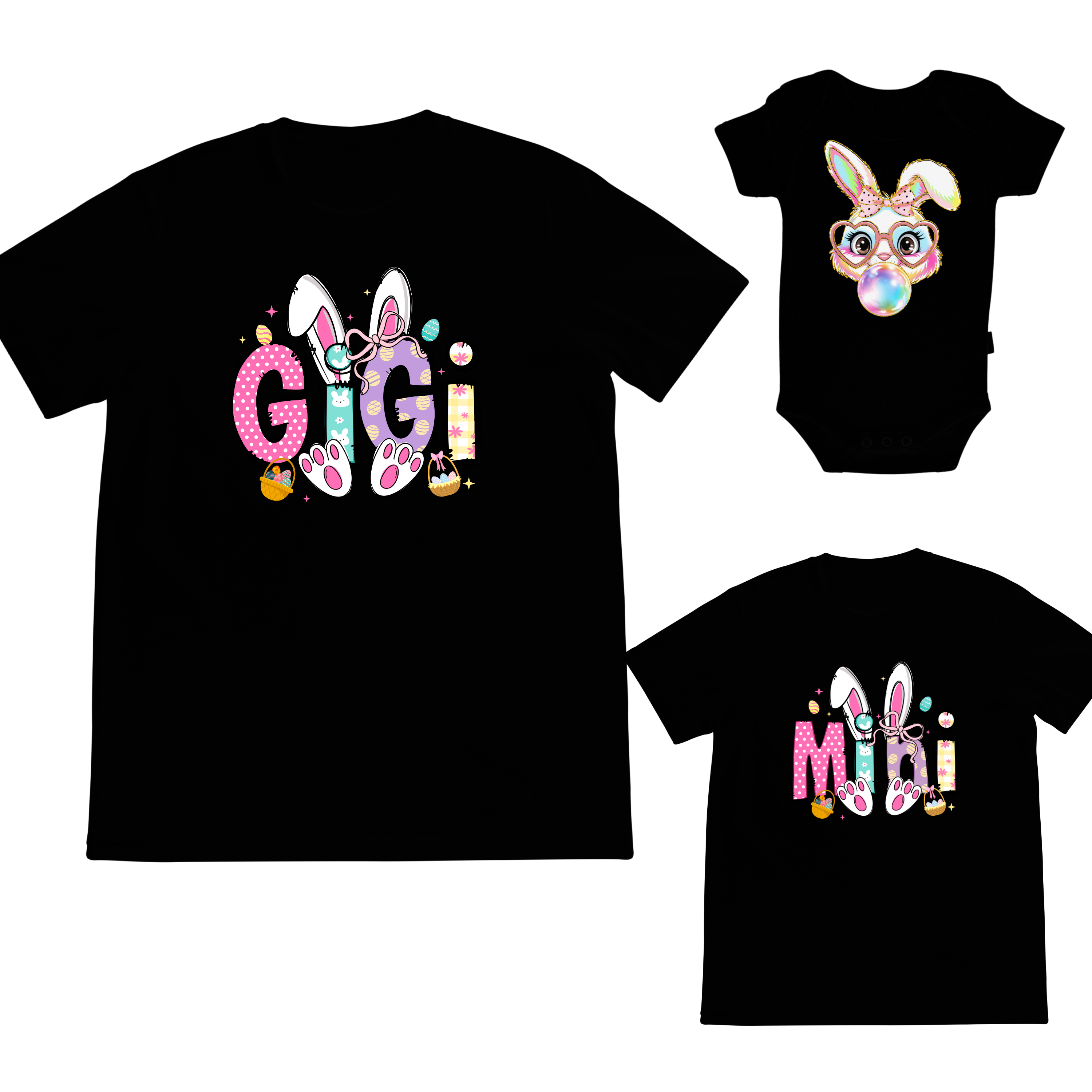 Personalised Tshirts Custom Tshirts Gigi Mini Set