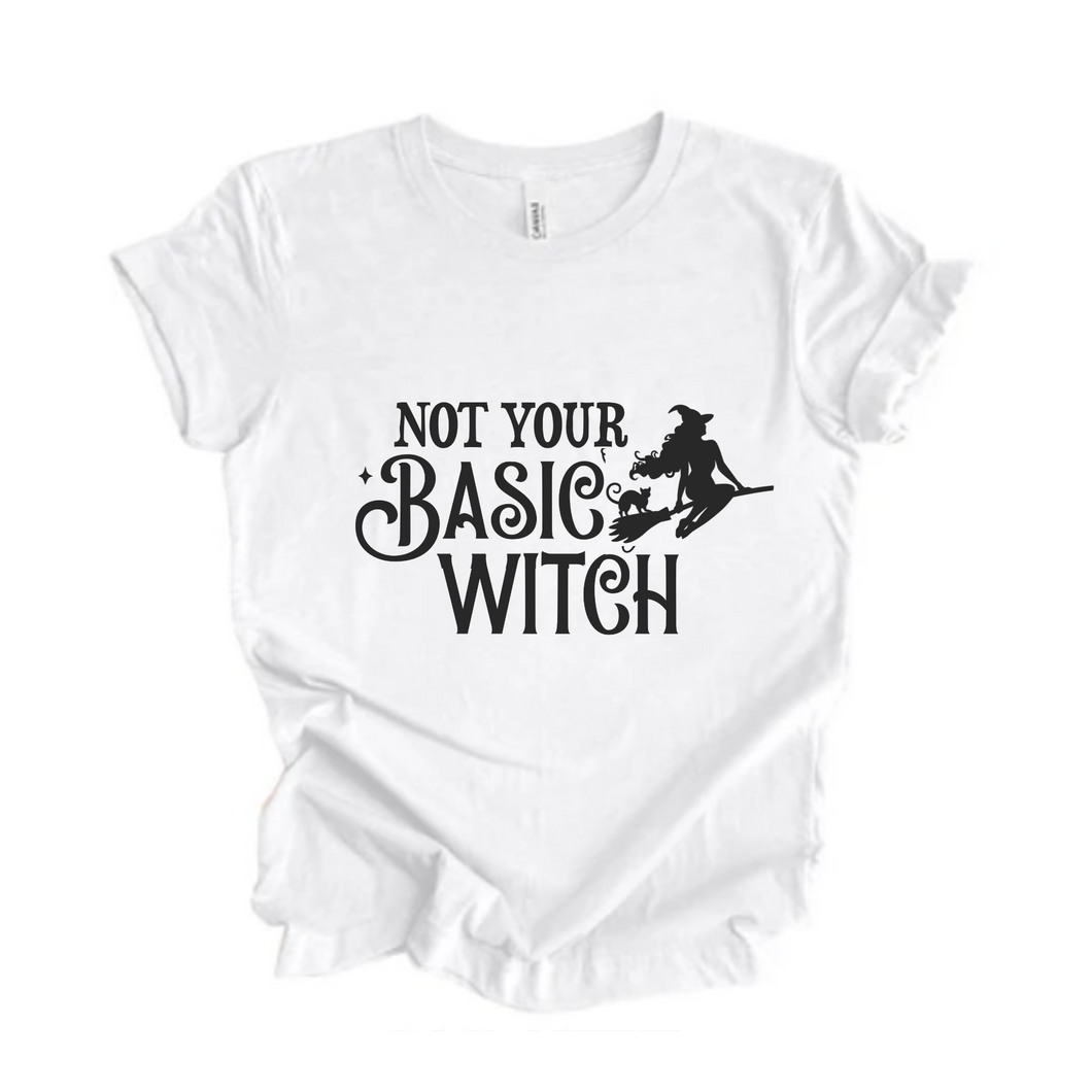Not Your Basic Witch Shirt
