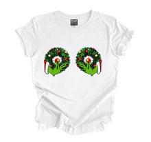 Load image into Gallery viewer, Grinch Boobs T-Shirt

