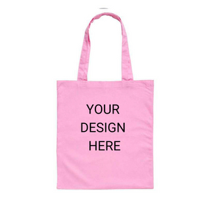 Personalised Pink Tote Bag
