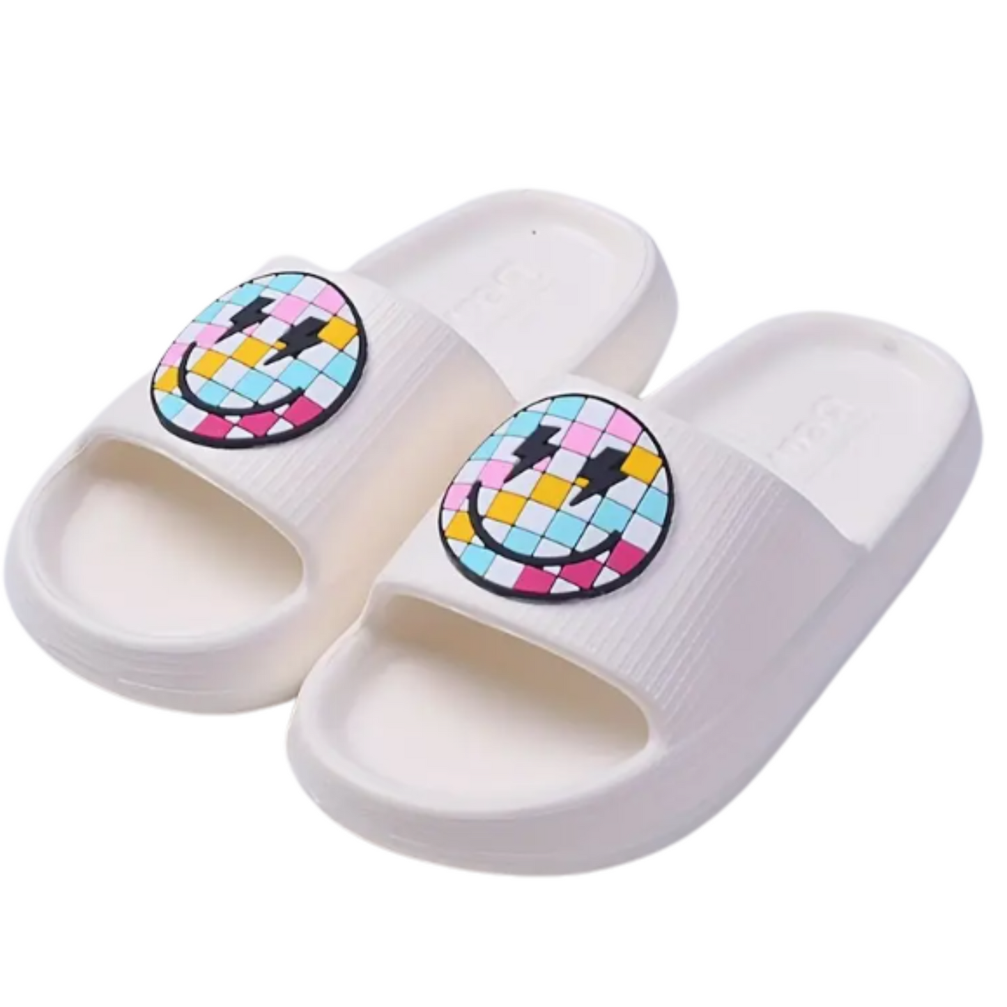 Smile EVA Slides - Fun Womens Slides