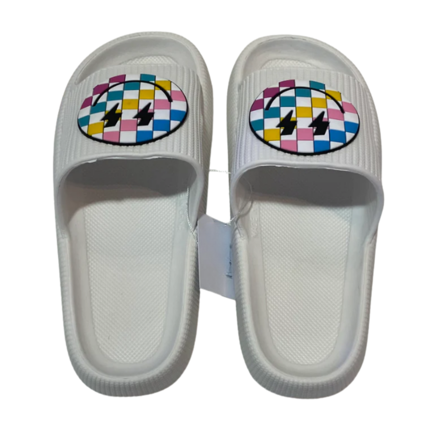 Smile EVA Slides - Fun Womens Slides