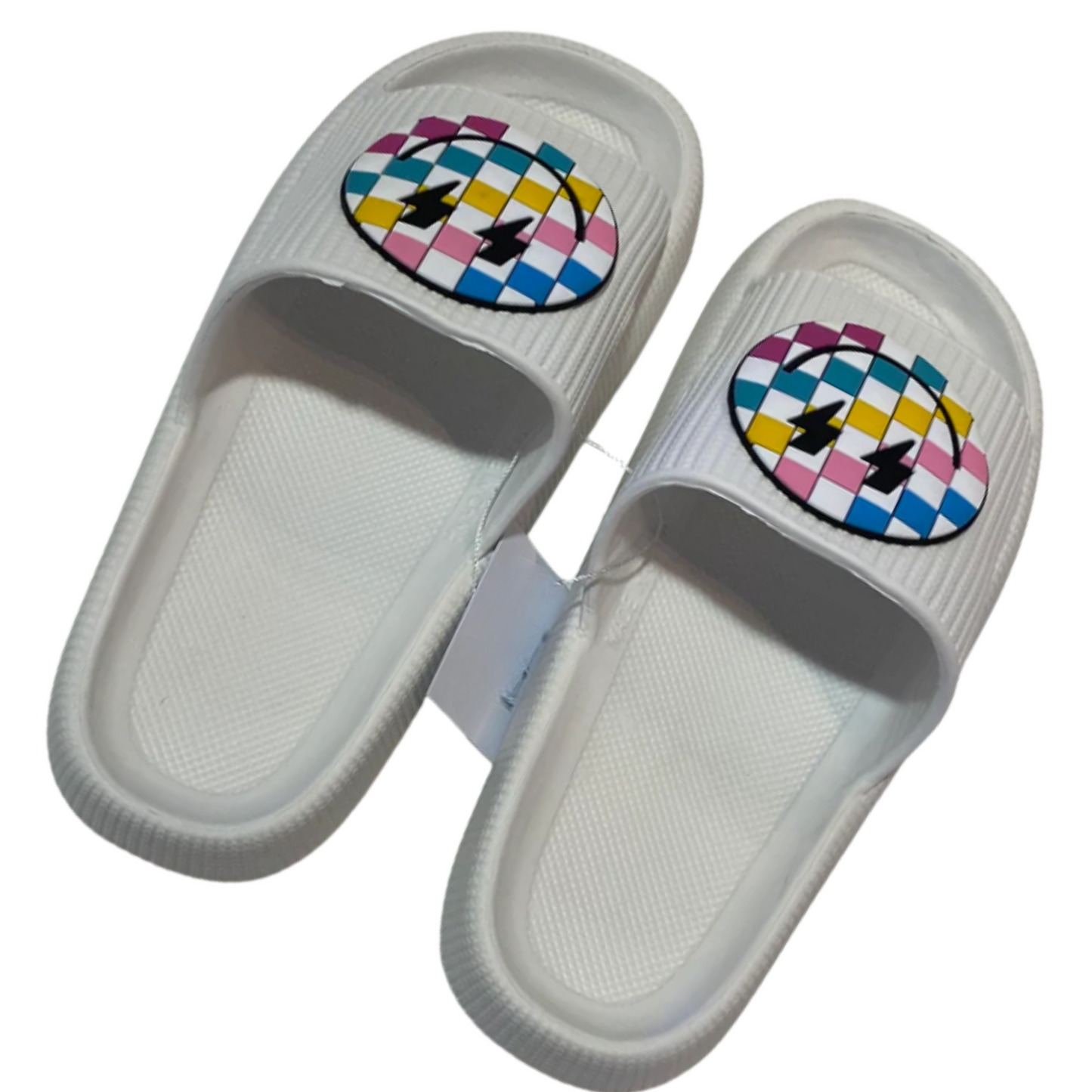 Smile EVA Slides - Fun Womens Slides