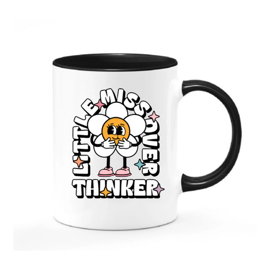 Little Miss Over Thinker Mug