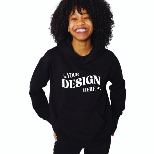 Personalised Hoodie - Black