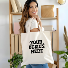 Load image into Gallery viewer, Personalised Canvas Tote Bag
