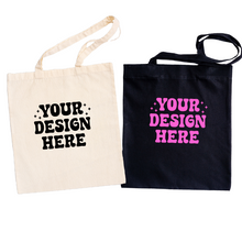 Load image into Gallery viewer, Personalised Canvas Tote Bag
