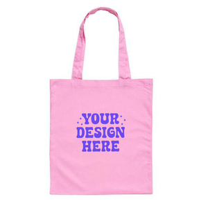 Personalised Pink Tote Bag