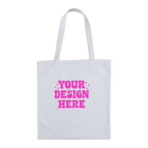 Personalised White Tote Bag