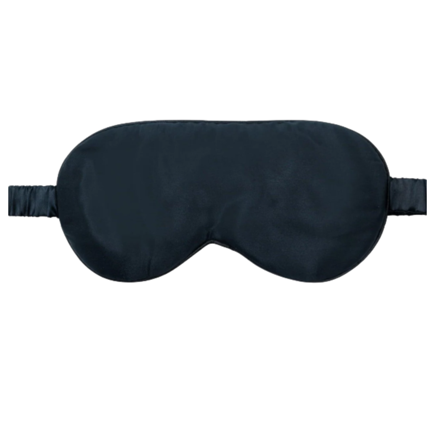 Personalised Black silk sleep mask
