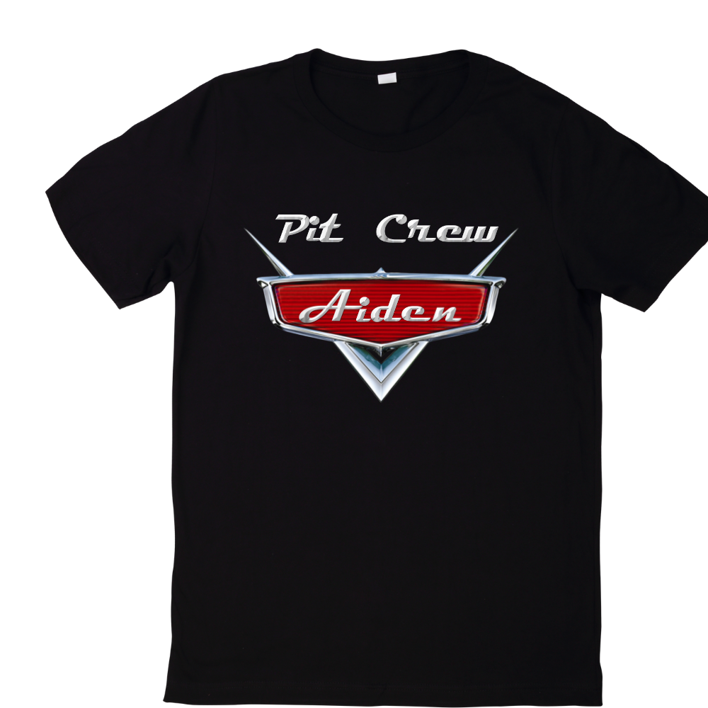 Personalised Tshirts for Pit Crew