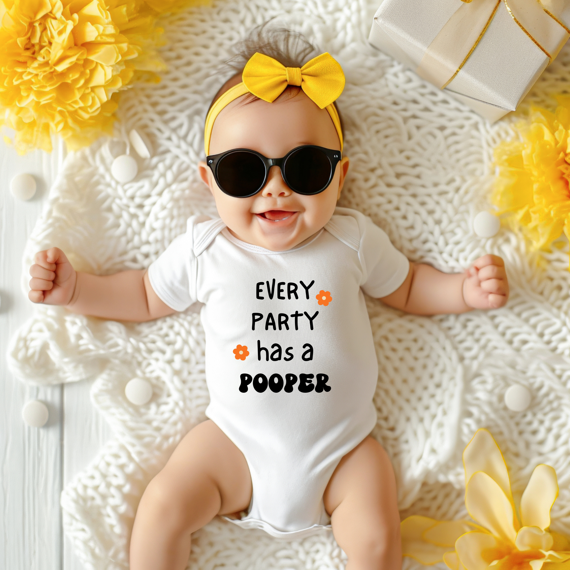 Every Party has a Pooper Onesie