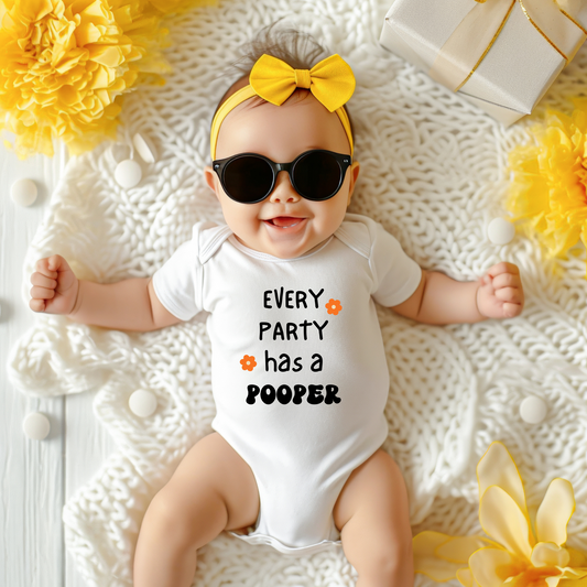 Every Party has a Pooper Onesie