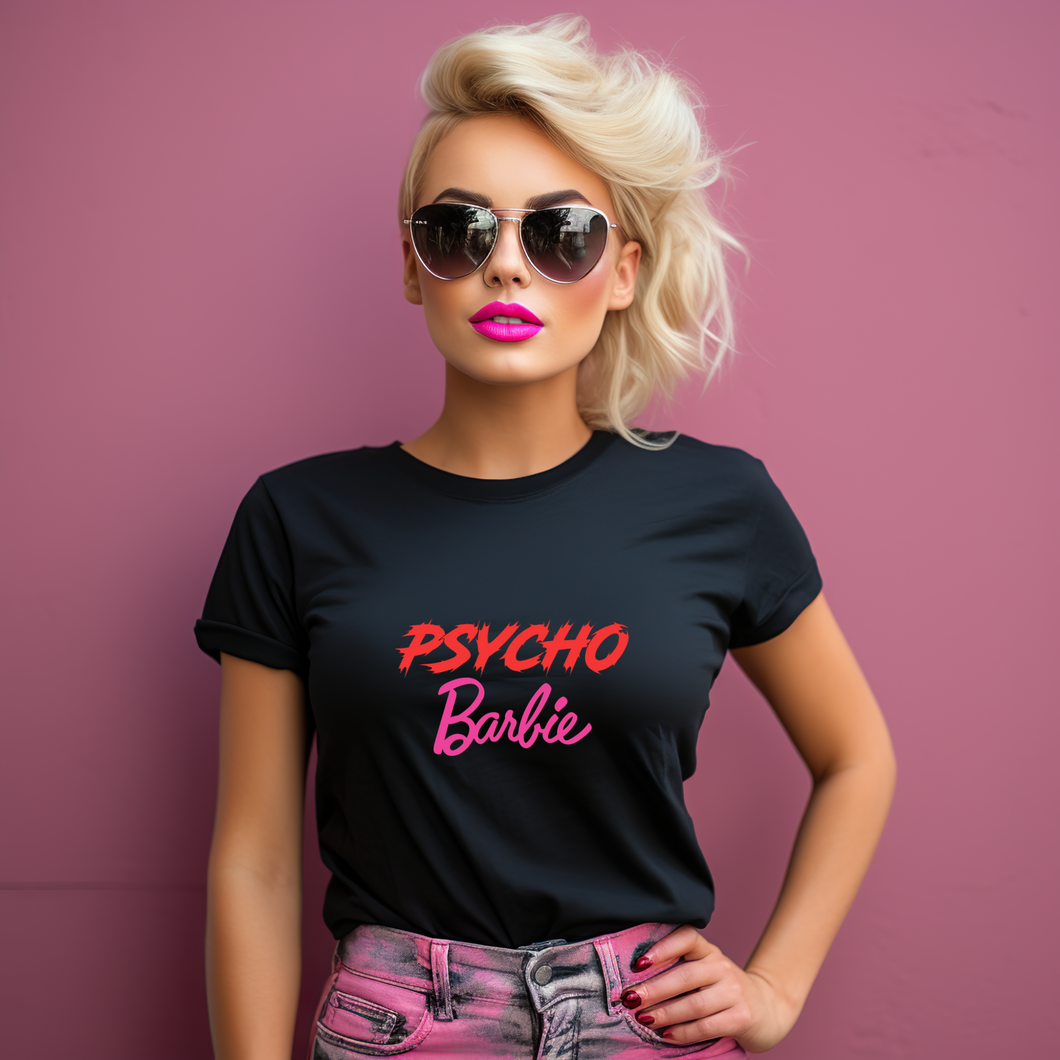 Psycho Bogan Barbie Tshirt
