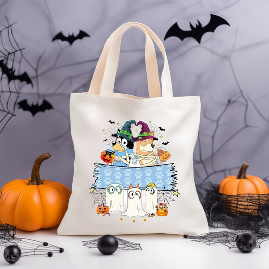 Bluey Tote Bag Halloween