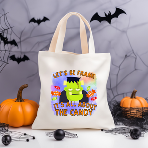 All About the Candy Tote Bag Halloween