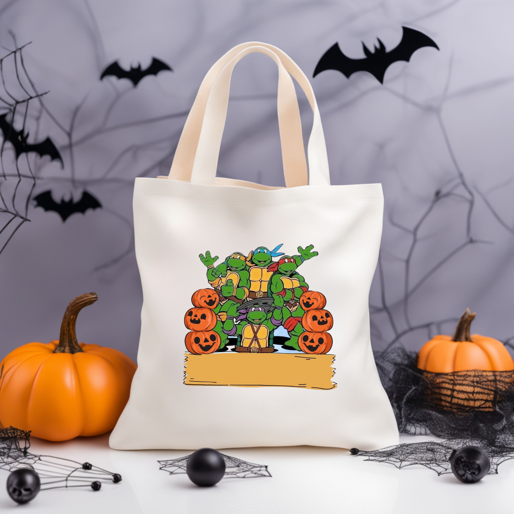 Turtles Tote Bag Halloween