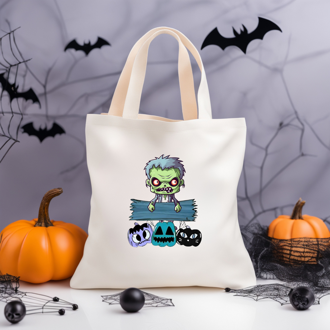 Frankenstein Jnr Tote Bag Halloween
