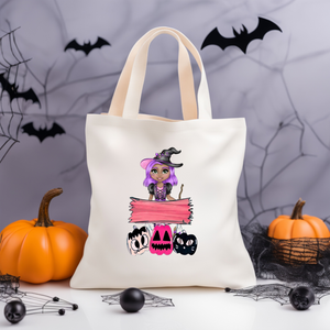 Witch Tote Bag Halloween