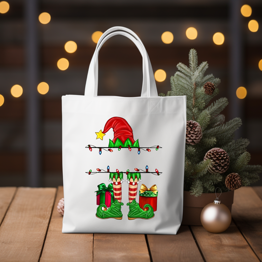 Personalise Elf Tote Bag