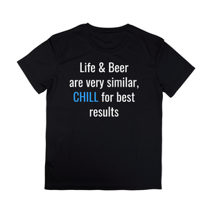 Life & Beer Chill Tshirt
