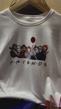 Load and play video in Gallery viewer, Horror Friends Tshirt
