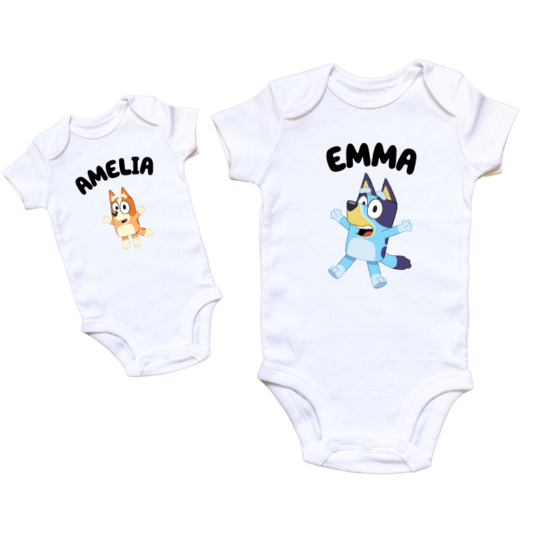 Simpli Must Have Baby Onesies Bluey Bingo Onesies