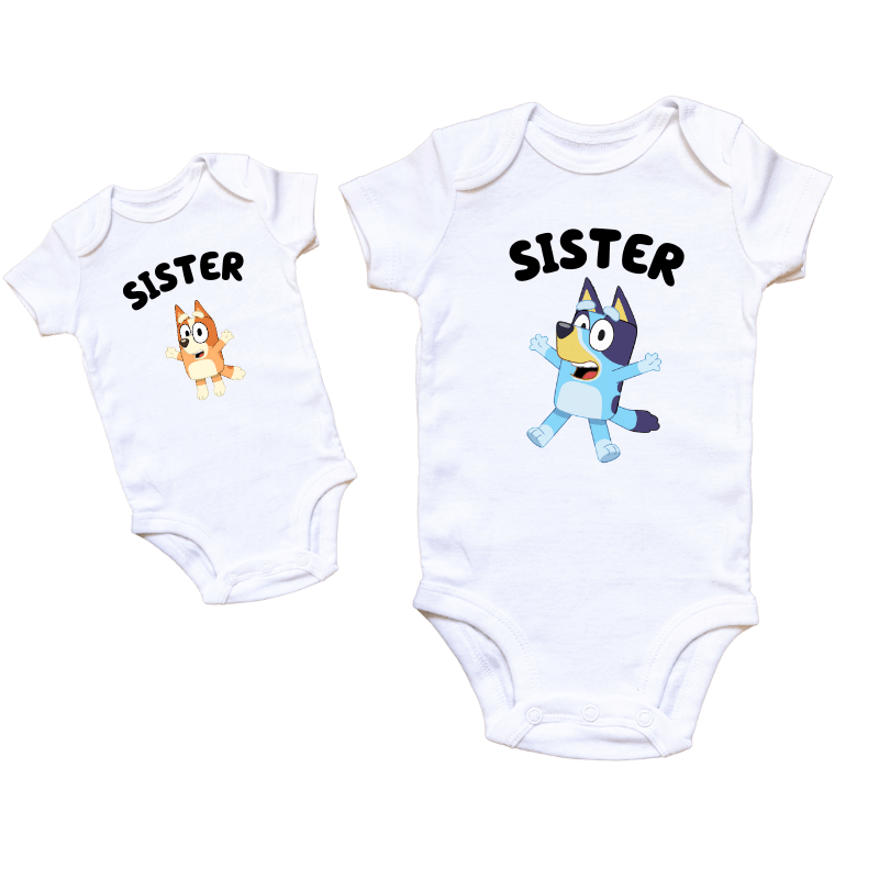 Simpli Must Have Baby Onesies Bluey Bingo Onesies