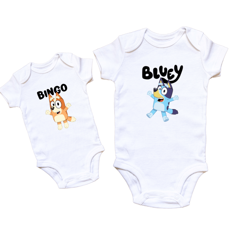 Simpli Must Have Baby Onesies Bluey Bingo Onesies