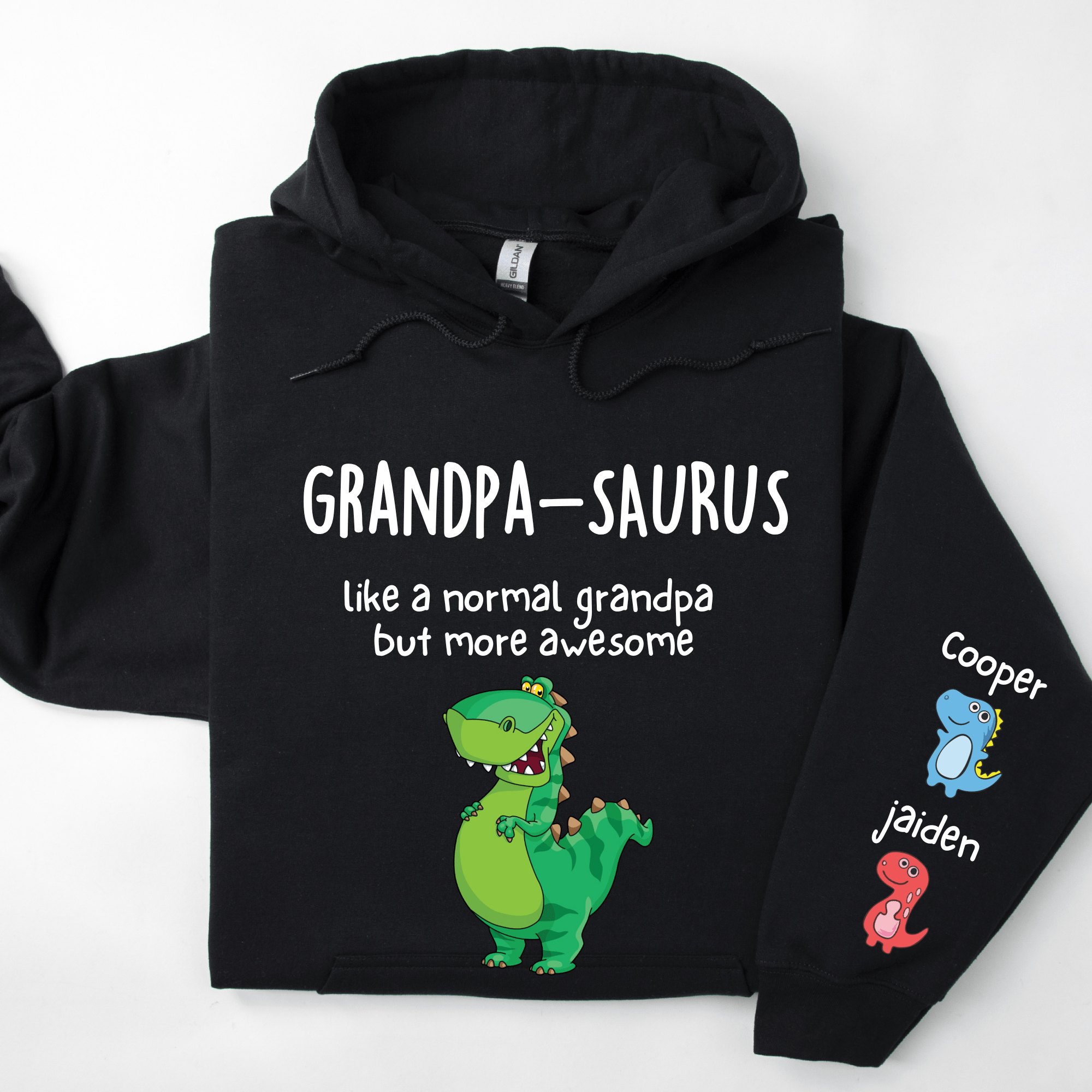 Simpli Must Have Hoodie Cute Dinosaur Personalised Hoodies