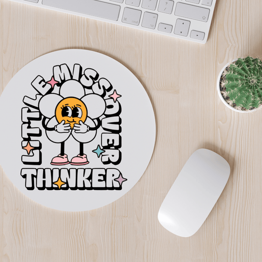 Simpli Must Have Mouse Pad Little Miss Overthinker Mousepad