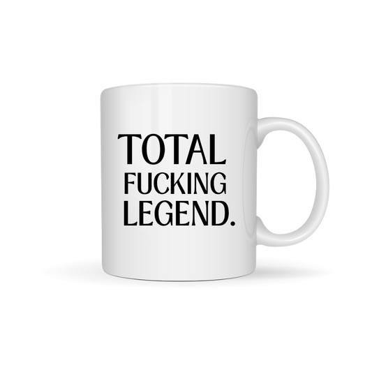 Simpli Must Have Mug Total Fucking Legend Mug