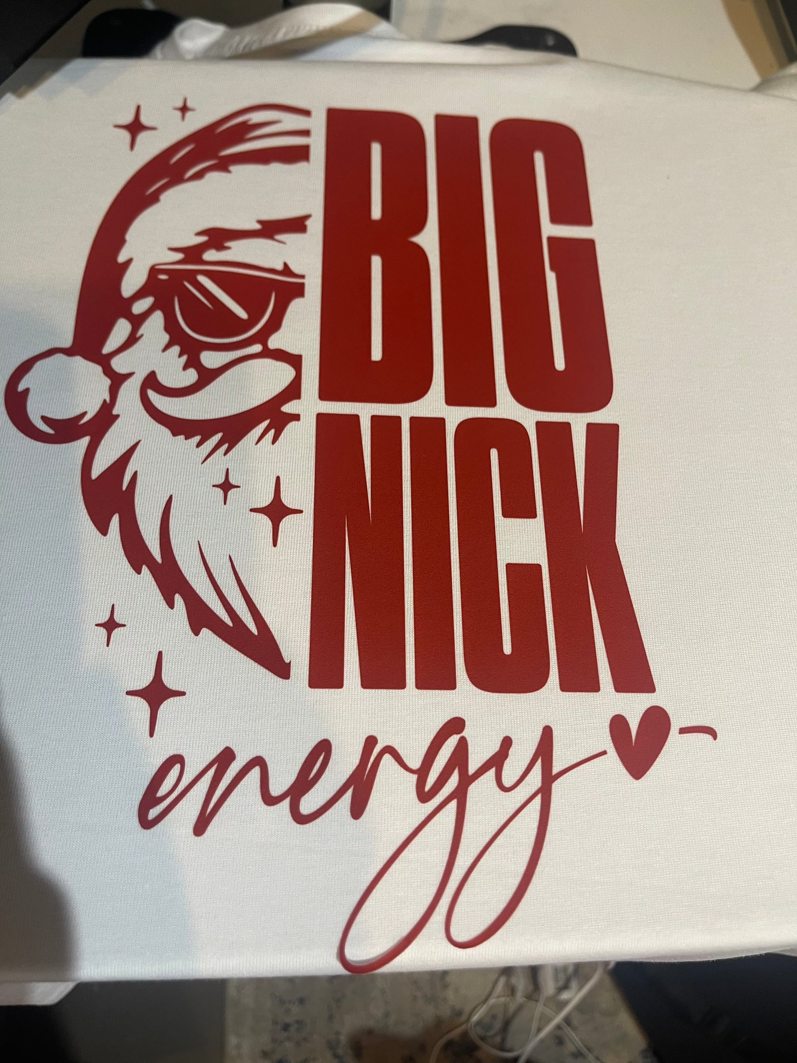 Simpli Must Have TShirt Big Nick Energy Tshirt