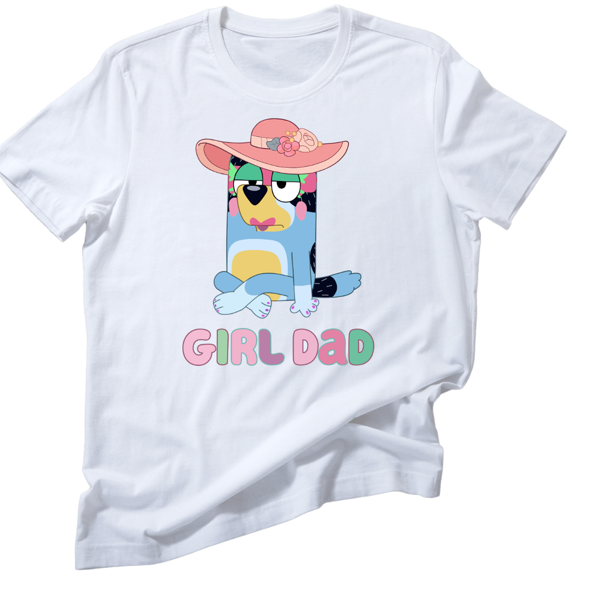 Simpli Must Have TShirt Bluey Girl Dad Tshirt