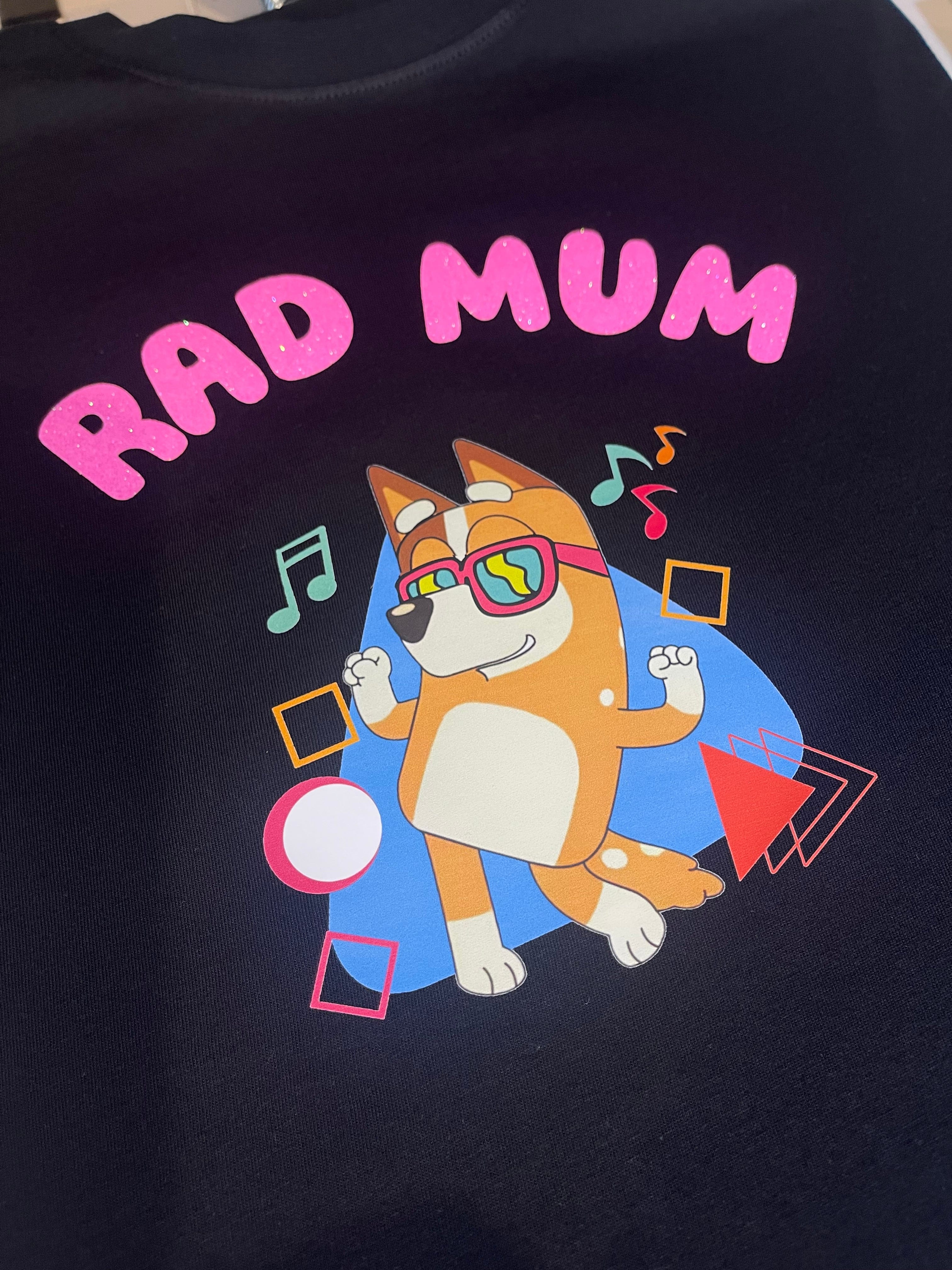 Simpli Must Have TShirt Chilli Bluey Mum Tshirt Bluey Mama Tshirt