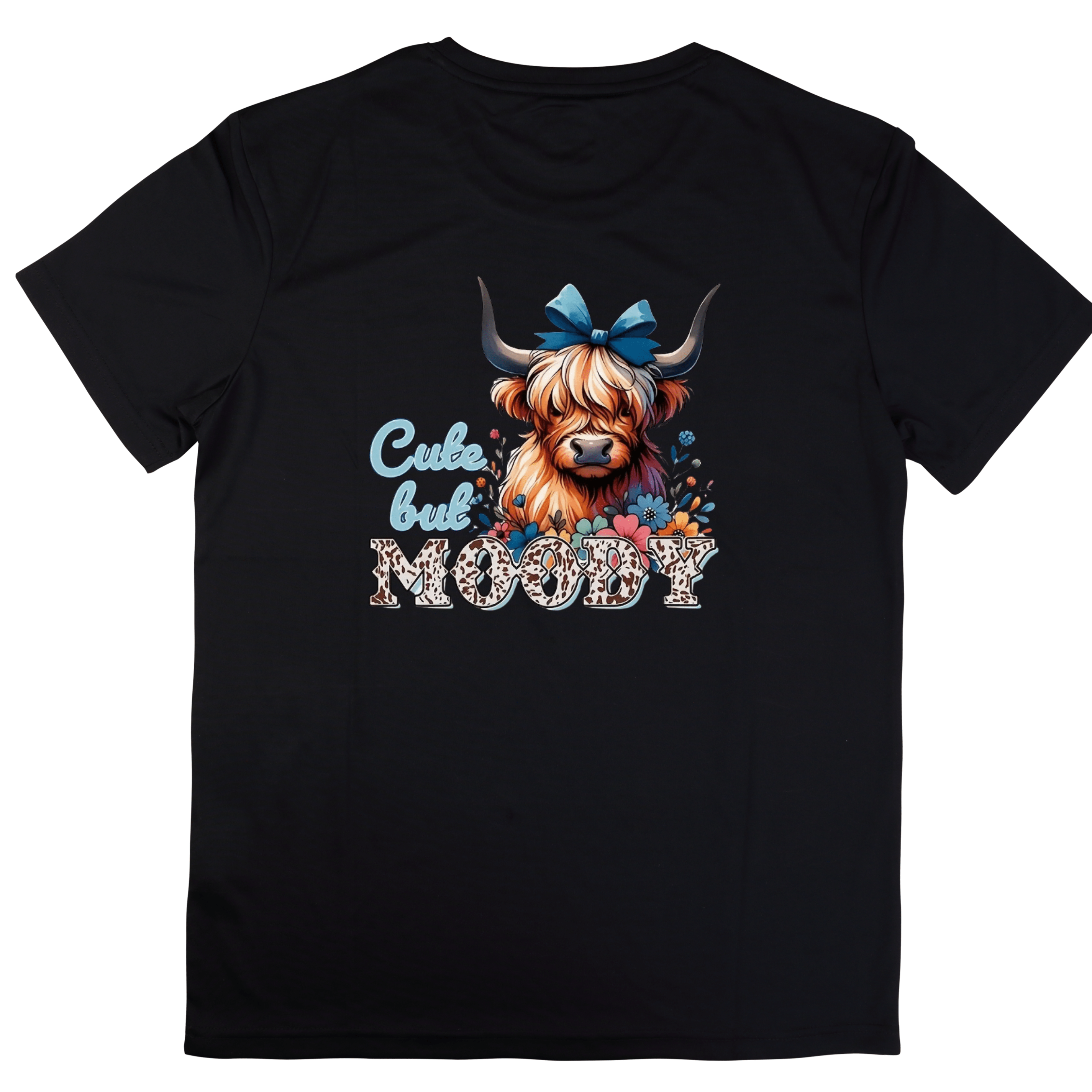 Simpli Must Have TShirt Cute But Moody Highland Cow Tshirt