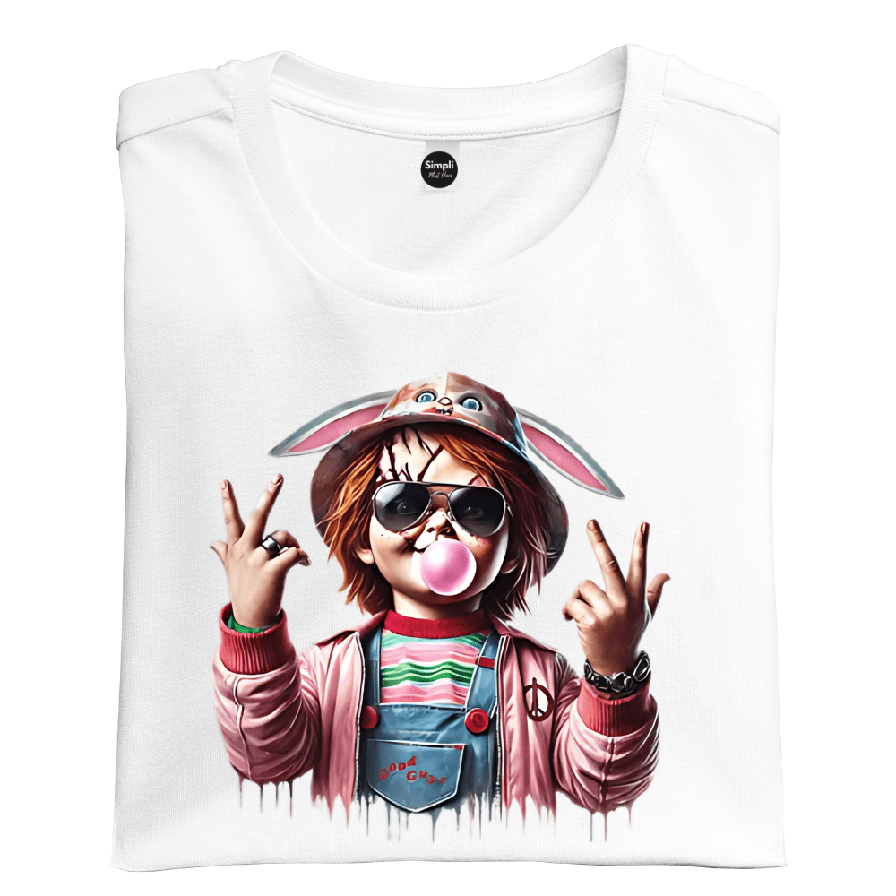 Simpli Must Have TShirt Horror Easter Chucky Tshirt